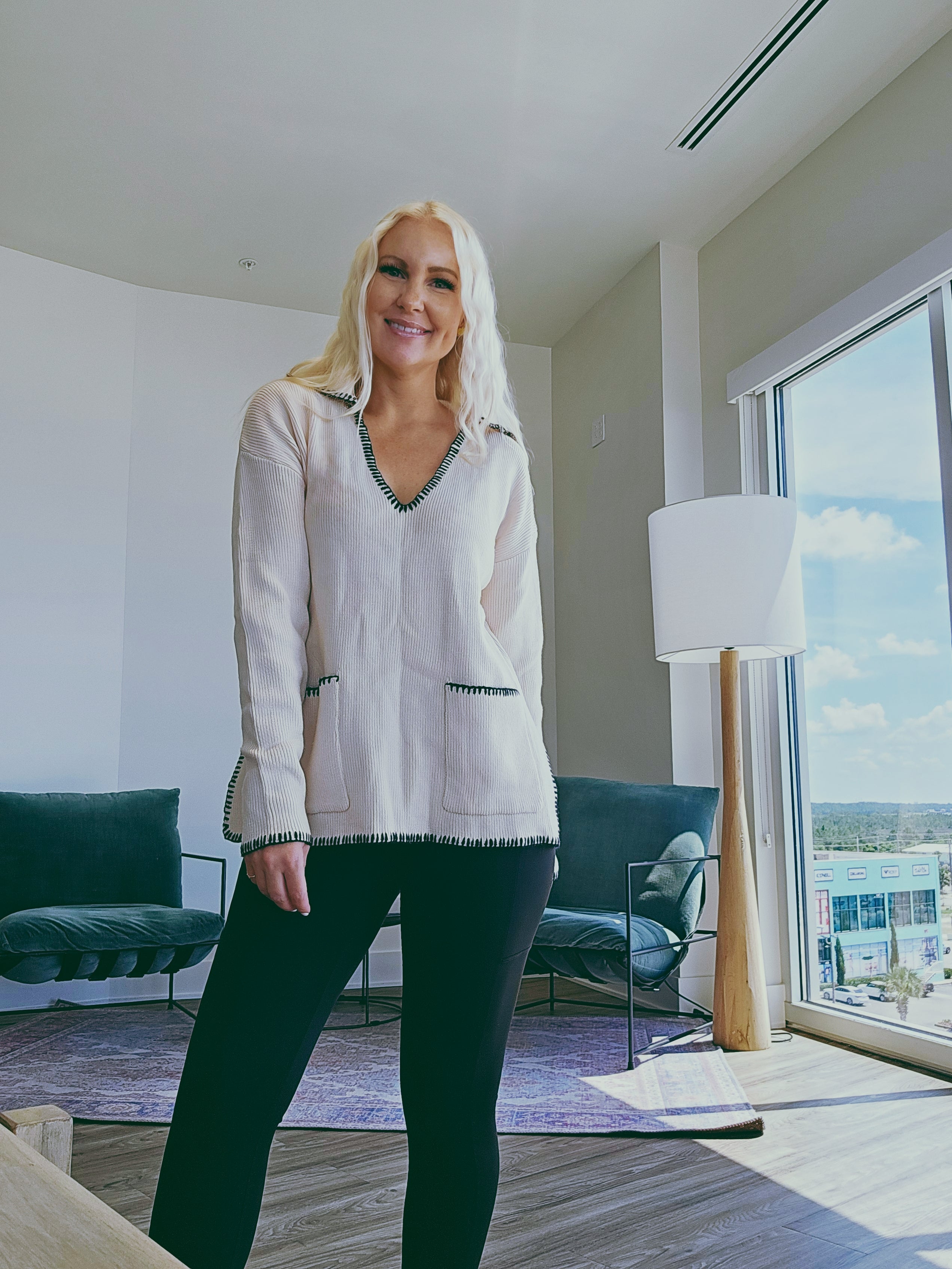 Sweet As Honey Sweater Top