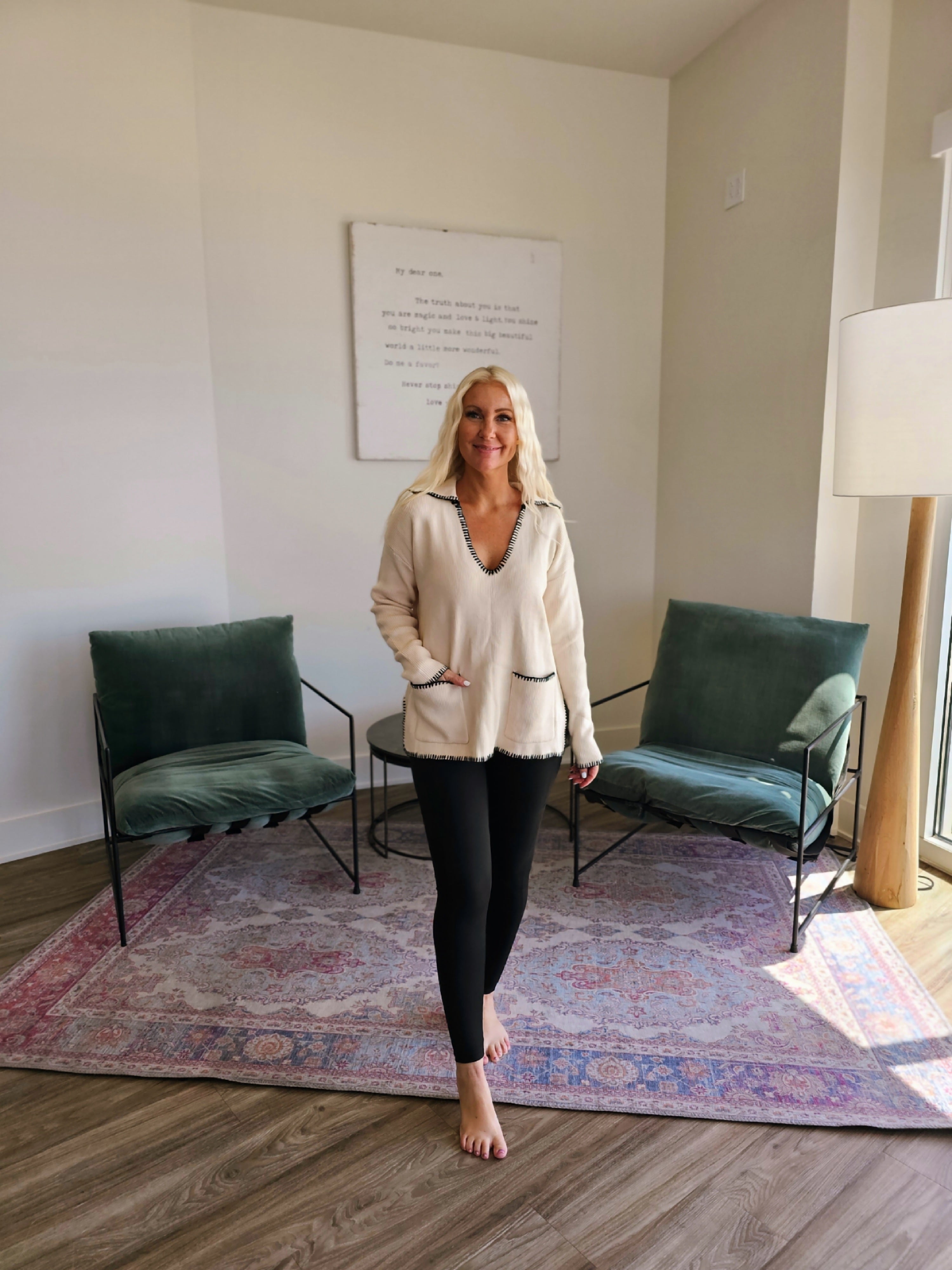 Sweet As Honey Sweater Top