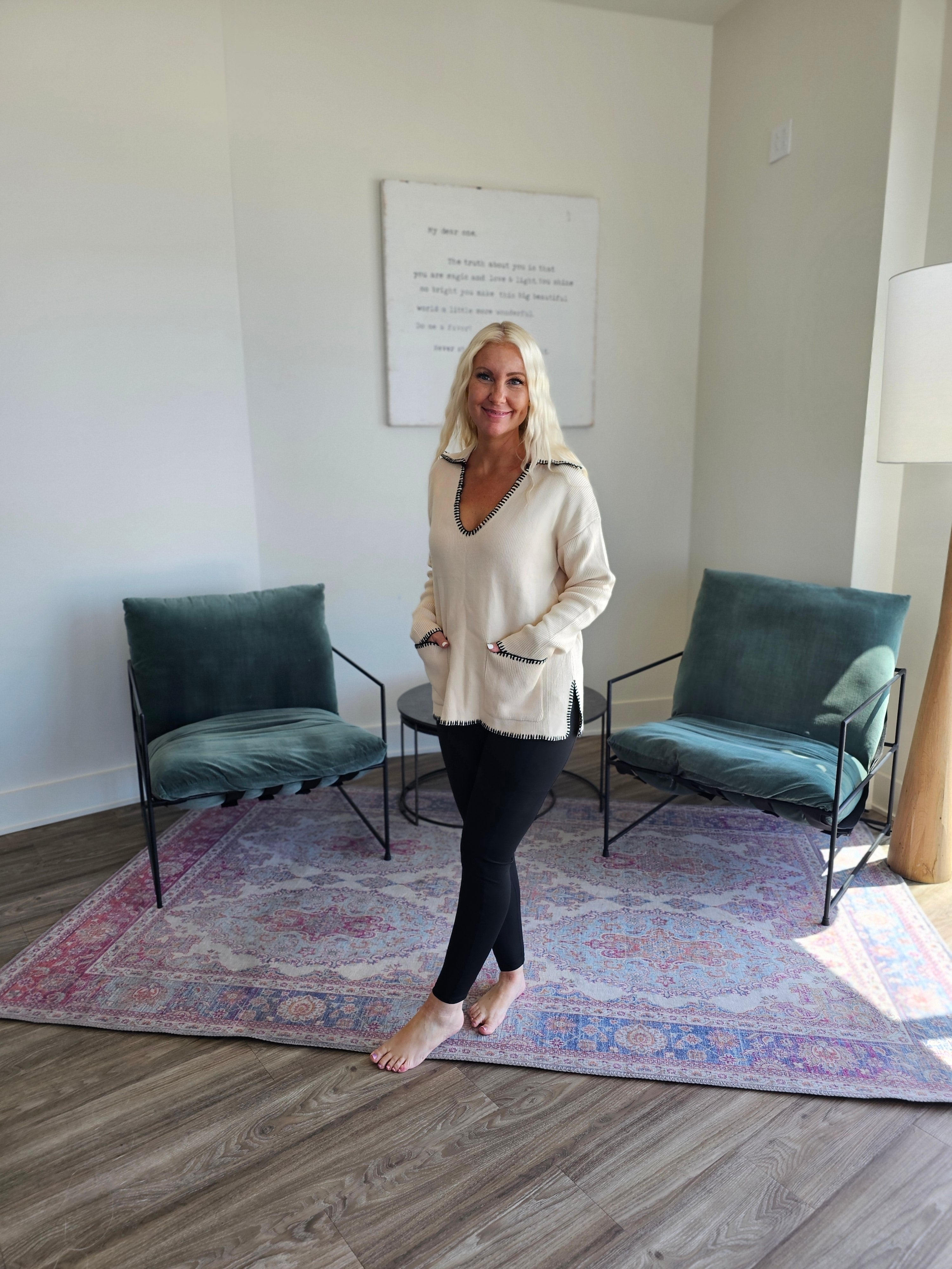 Sweet As Honey Sweater Top