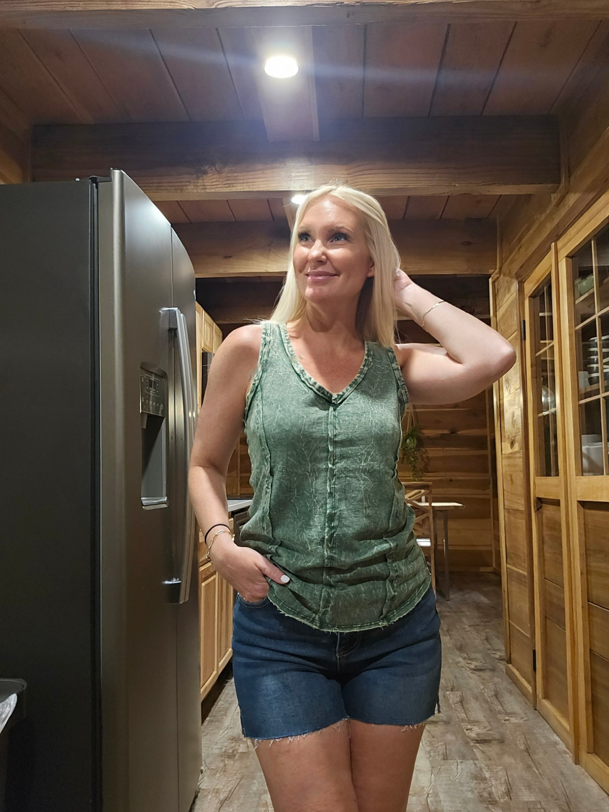 Cabin Fever Mineral Washed Top
