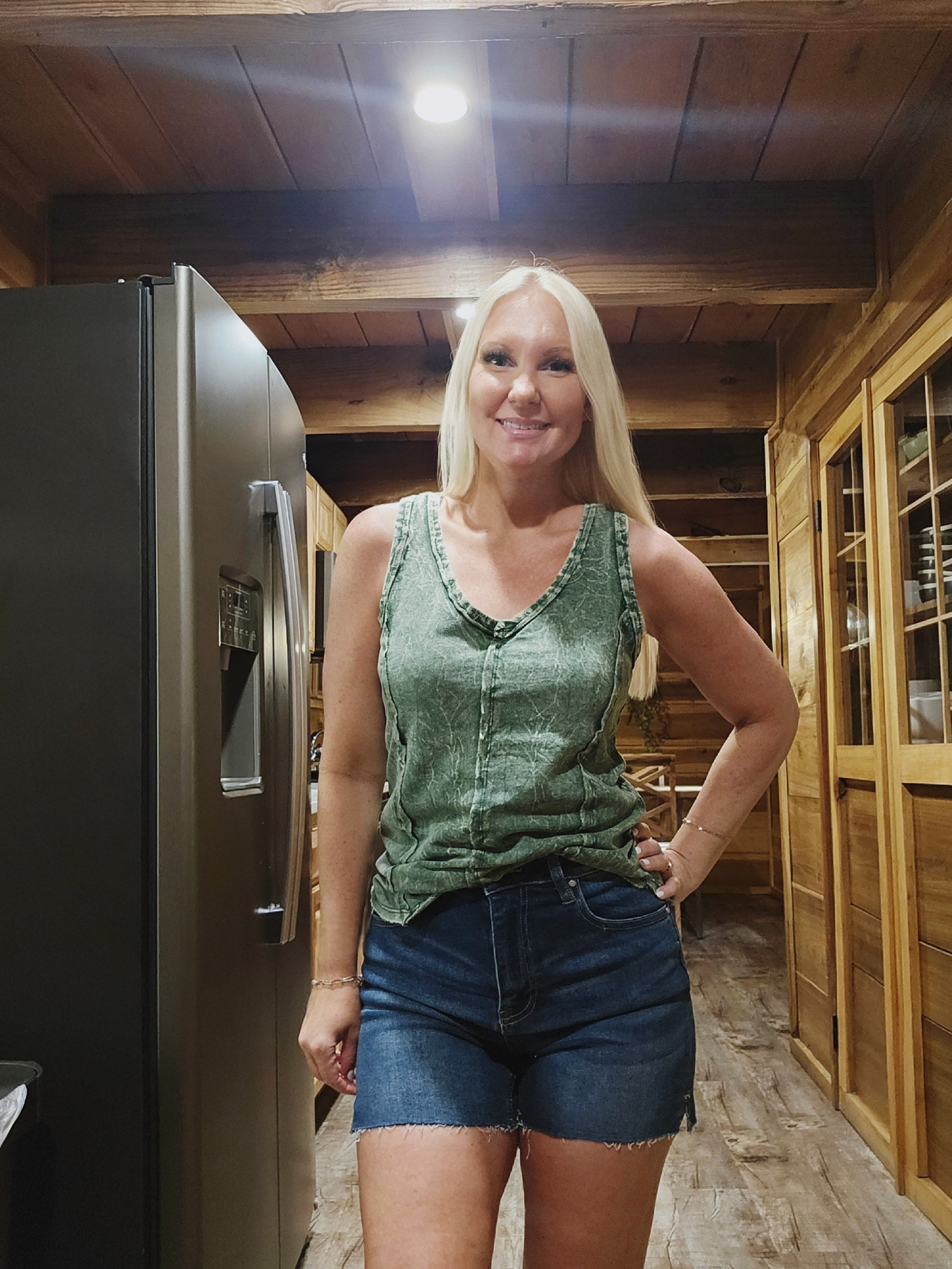 Cabin Fever Mineral Washed Top