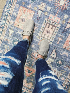 Very G Iris Braided Clogs - Grey