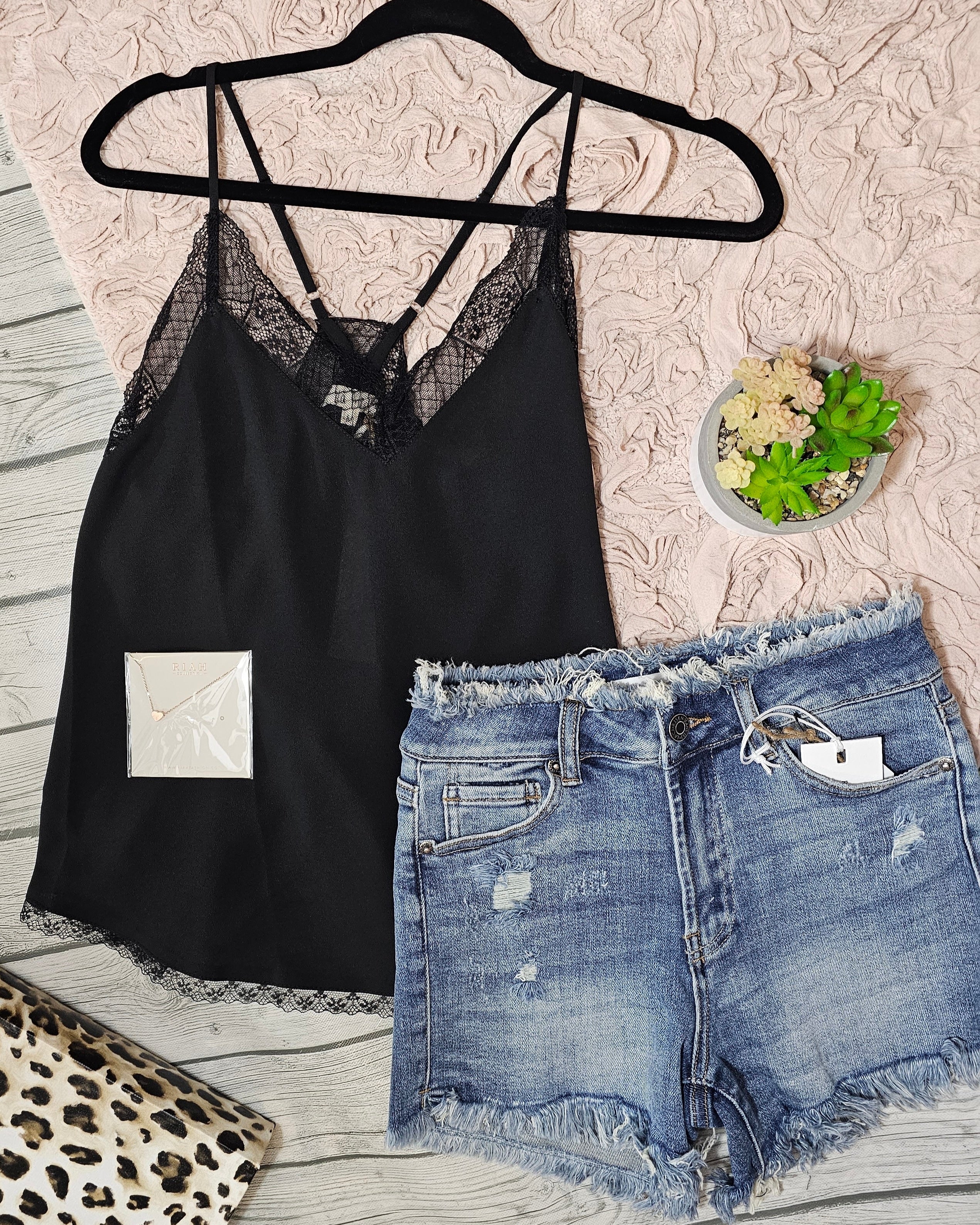 Frayed To Perfection High-Rise Risen Denim Shorts – Inspiring