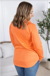 Mia Scuba Halfzip - Dreamsicle Orange