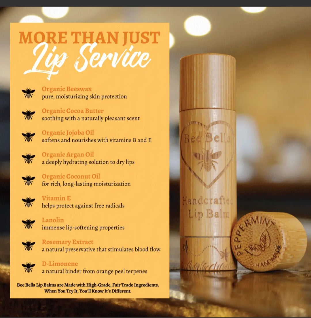 Bee Bella Lip Balm (5 Flavors)