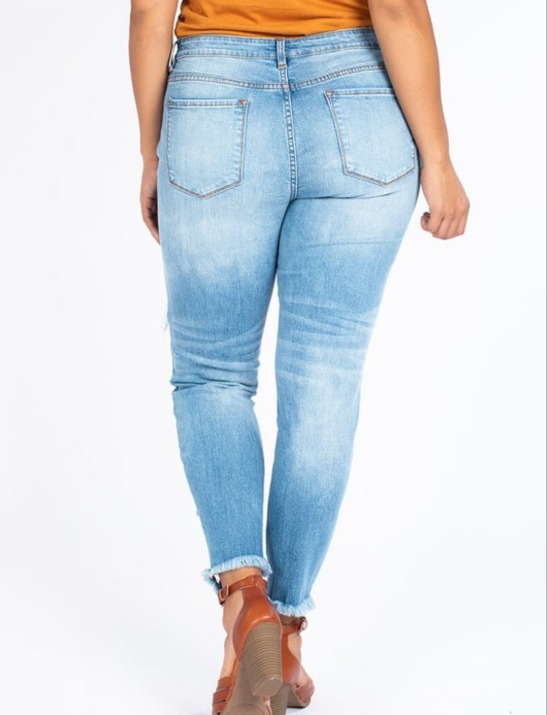 Beyond Confident High-Rise KanCan Ankle Skinny Jeans (Curvy)