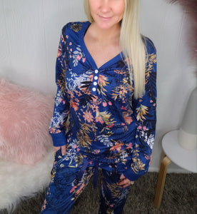 Sweet Dreams Floral Pajama Set (2 Colors)