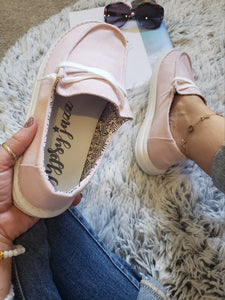 Safe Travels Slip on Sneakers (Blush)