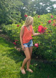 Summer Haven Tank (Burnt Orange)