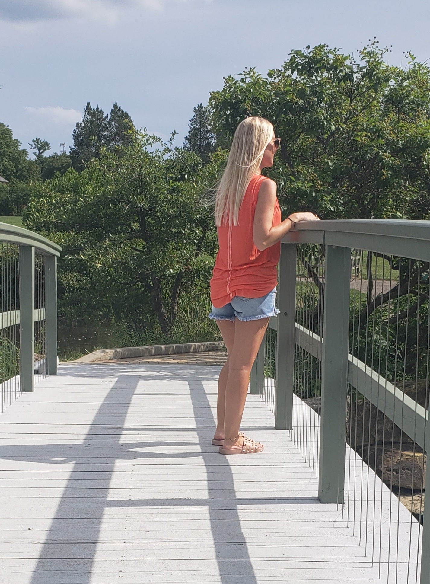 Summer Haven Tank (Burnt Orange)