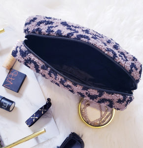 Leopard Sherpa Travel Bag